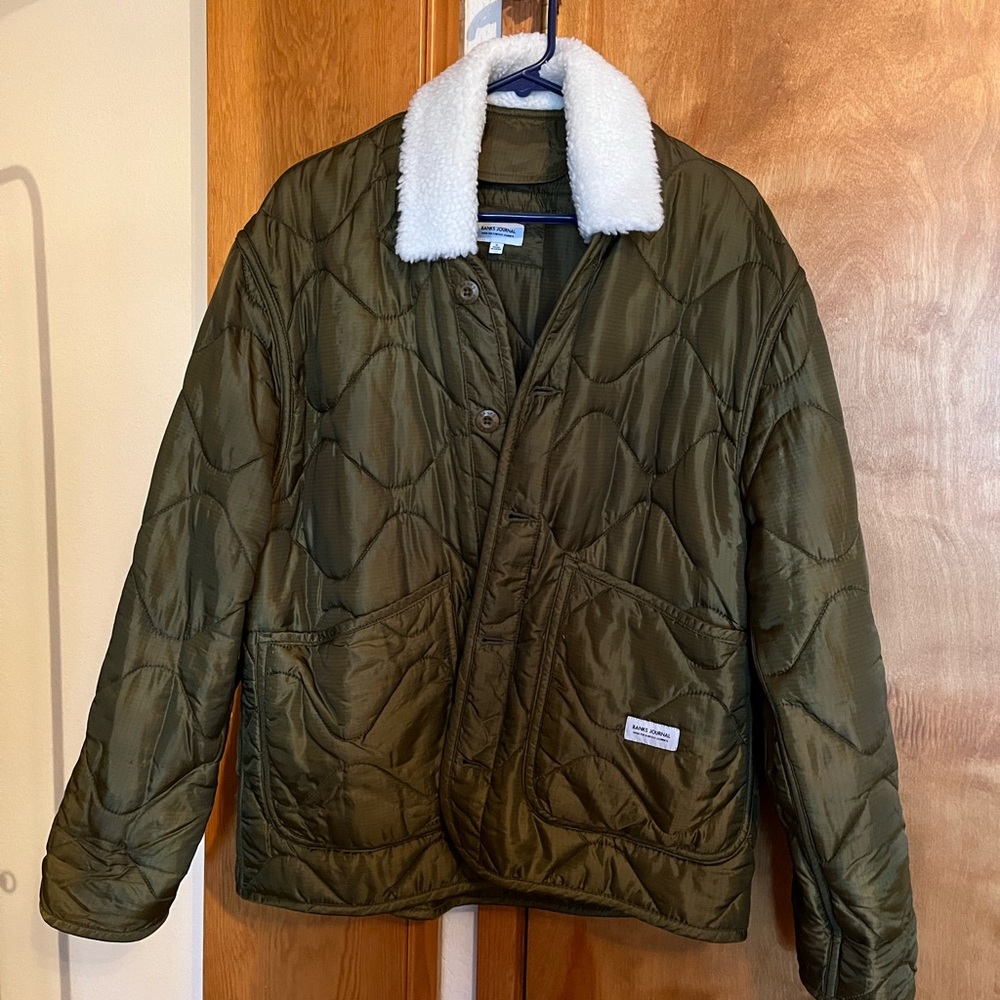 Banks Journal Georgia Jacket with Detachable Sherpa Collar